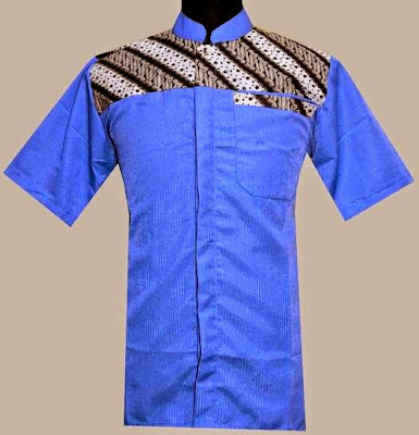 Model Baju Batik Modern Pria Keren Modern terbaru