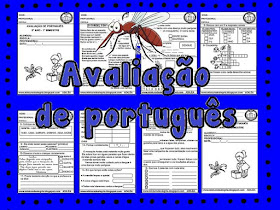 Avaliação de português 3 ano 