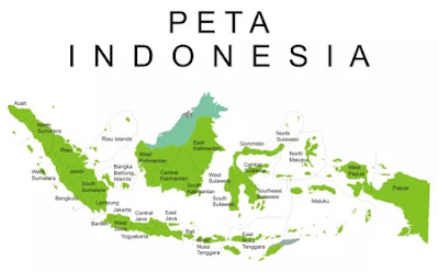 gambar peta indonesia lengkap dan terbaru
