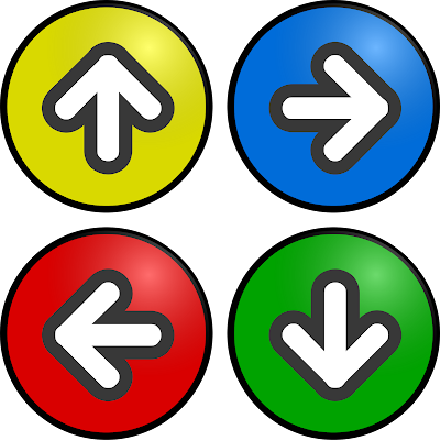 coloured arrows clipart 