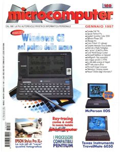 MC MicroComputer 169 - Gennaio 1997 | ISSN 1123-2714 | CBR 72 dpi | Mensile | Computer | Hardware | Software | Programmazione | Informatica
Numero volumi : 218
MC MicroComputer, per brevità MC, è stata una delle riviste storiche di informatica in Italia.
Come poche altre riviste dell'epoca, MC MicroComputer dedicava spazio agli argomenti più svariati: oltre alle recensioni approfondite di hardware e software e ai programmi scritti dai lettori o dai redattori, copriva infatti argomenti tecnici quali i linguaggi di programmazione, le architetture dei calcolatori, i cosiddetti giochi intelligenti o Intelligiochi, in cui si proponevano algoritmi e programmi per un approccio ludico alla matematica, alla crittografia, alla linguistica ed alla logica. Ampio spazio della Rivista era dedicato anche alle rubriche Informatica e Diritto, Cittadini & Computer, Grafica, Desktop Publishing, Computer e Video, Digital Imaging e a tante altre.
Tra gli aspetti più originali di questa rivista va ricordata la pubblicazione regolare di brevi racconti, spesso di fantascienza, in una rubrica curata da Elvezio Petrozzi prima e da Marco Calvo poi (un'idea questa poi ripresa da altre riviste tra cui Macworld Italia e Computer Idea).
Un'altra rubrica molto seguita è stata quella della programmazione in C su Amiga curata da Dario de Judicibus.