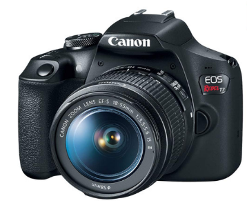 Canon EOS Rebel T7 DSLR Camera with 18-55mm EF-S f/3.5-5.6 is II Lens