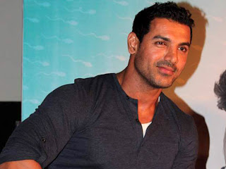 Actor John Abraham at vicky donor movie first look