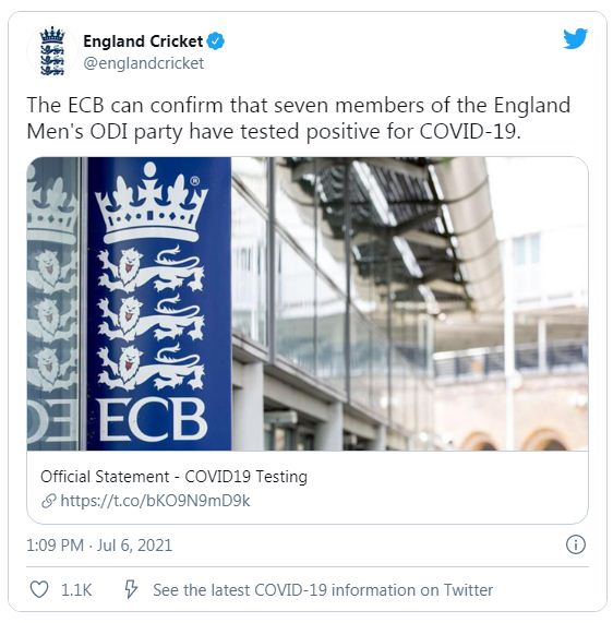 3 England cricketers, 4 staff members test positive for Covid ahead of Pakistan series