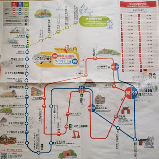 carte des buss Tainan