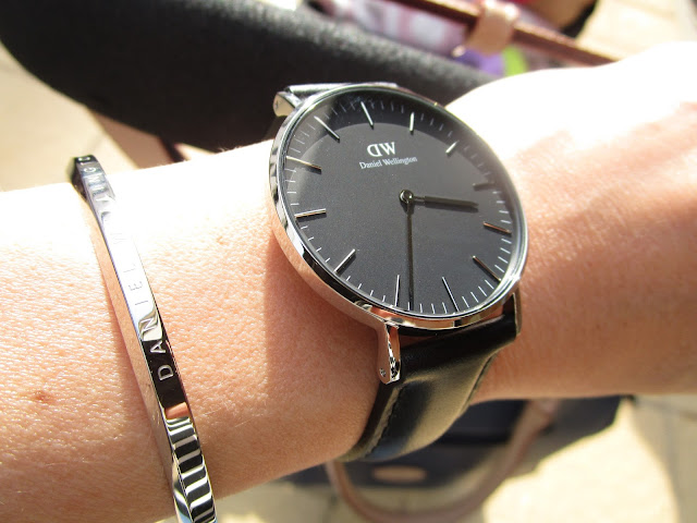 Reloj Daniel Wellington Classic Black y brazalete Classic Cuff