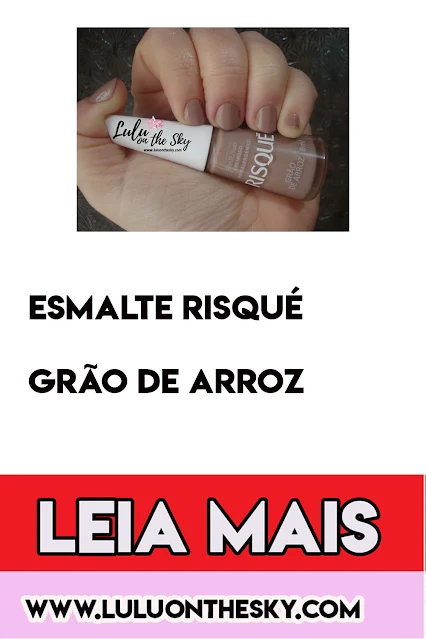 Esmalte Risqué Grão de Arroz