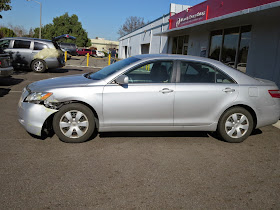 2009 Toyota Camry before collsion repair at Almost Everything Auto Body
