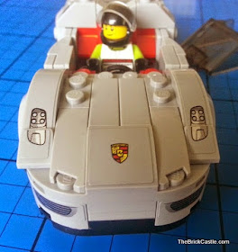 LEGO Porsche 918 Spyder 75910 Hybrid Supercar Speed Champions bonnet and badge