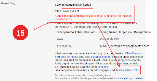 Download file setelan dns