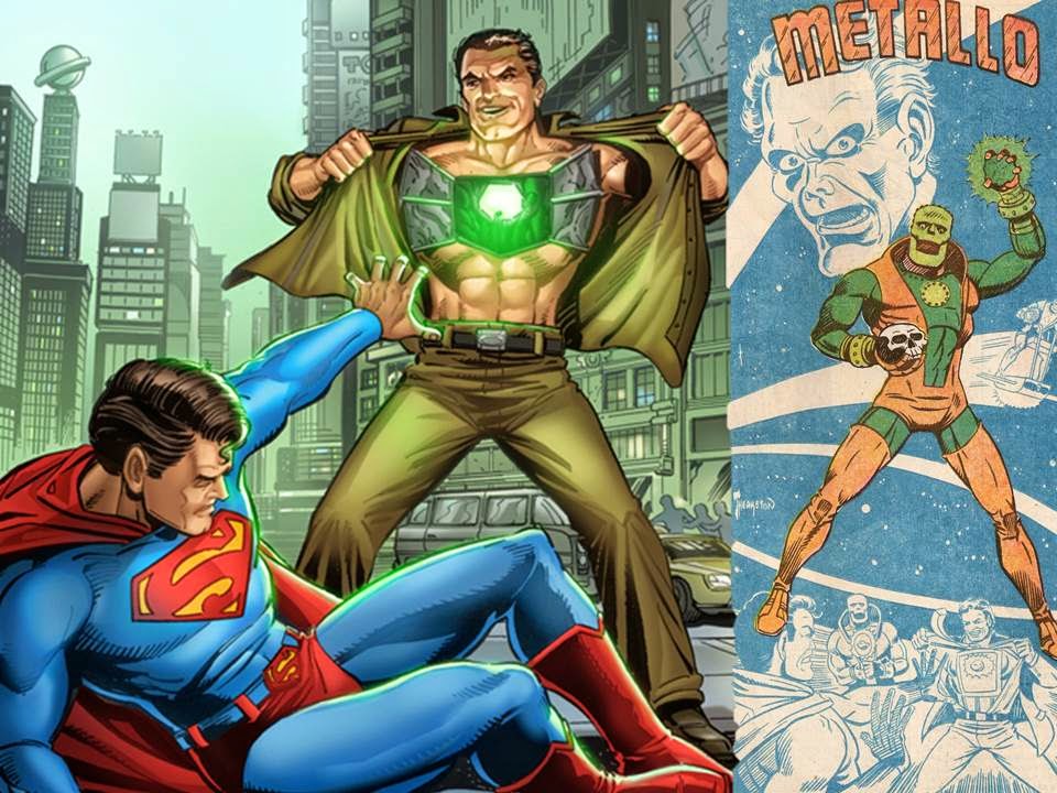 Dave's Comic Heroes Blog: Metallo The Man With The Kryptonite Heart