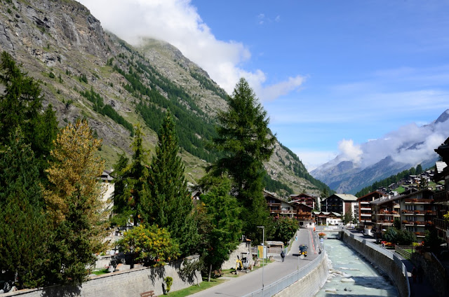 Vispa River, Zermatt, Switzerland