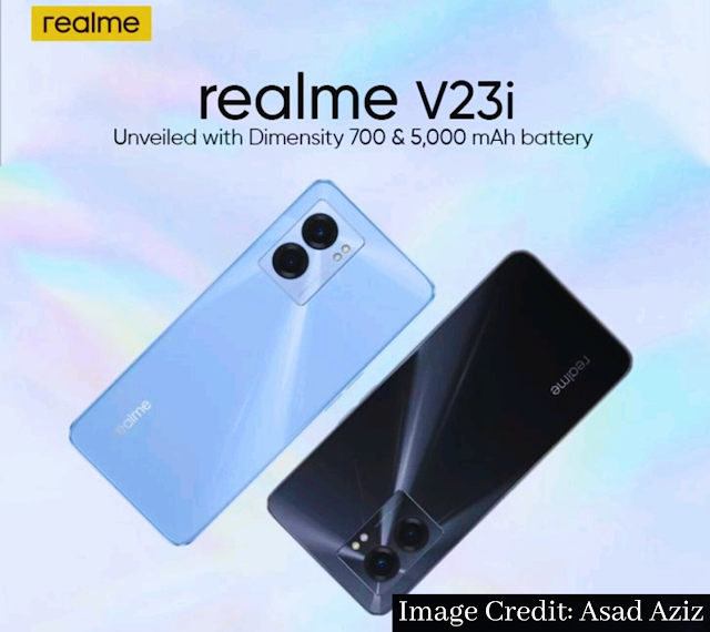Realme V23i goes official without claim; Chip with dimension 700, 5000 mAh cell, IPS 90 Hz 