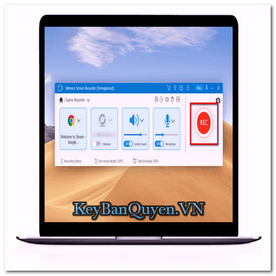 Mua Bán Key Bản Quyền Vidmore Screen Recorder,Phần mềm quay màn hình điện thoại ,Windows và MAC..