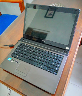 Jual Laptop Bekas Acer Aspire 4750 Core i5 VGA NVIDIA GT 520