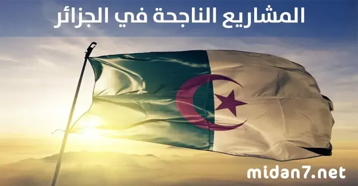 المشاريع الناجحة في الجزائر