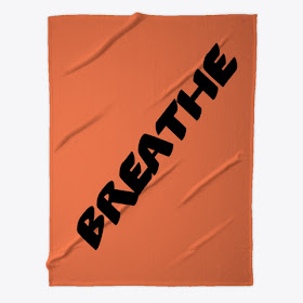 Breathe Fleece Blanket Orange