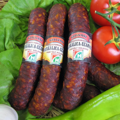 Best of Hungary appetizer food sausage