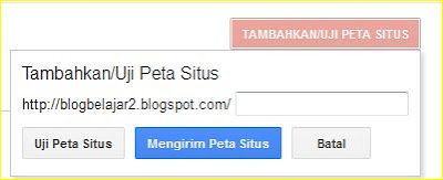 cara submit sitemap isi konten blog ke google