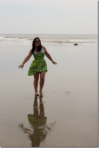 green beach dress_4373