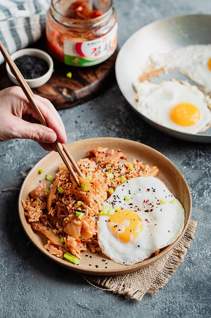 Riz frit au kimchi; kimchi bokkeumbap