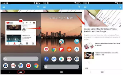 Cara Mengaktifkan Split Screen di Android Pie untuk membuat Layar terpisah