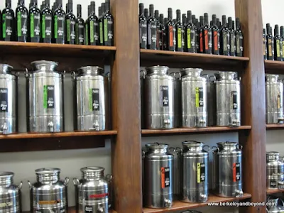 vinegars and olive oils at Red Stick Spice Co. in Baton Rouge, Louisiana