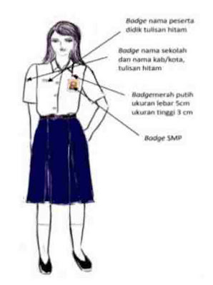 Pakaian Seragam Nasional SMP/ SMPLB