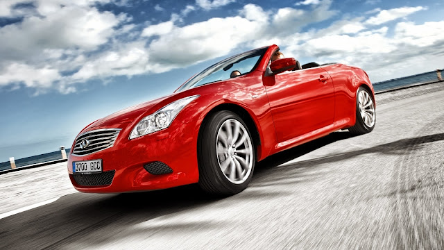 Auto Infiniti G37 Convertible Rojo