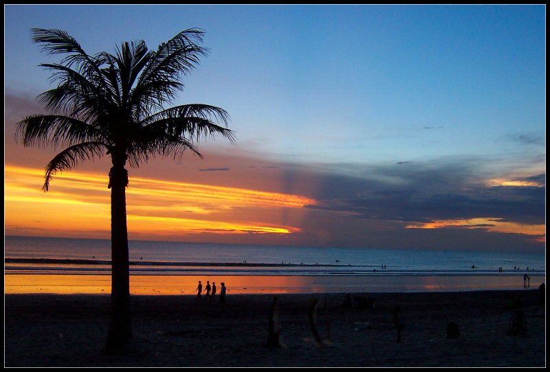 Kuta Beach Bali Beautiful Tourism