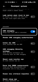 USB Debugging Redmi Note 11