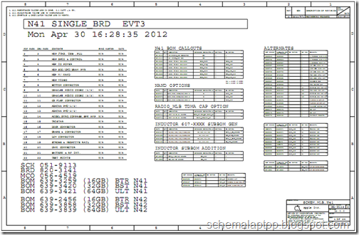 Apple iPhone 5 Schematics Free Download