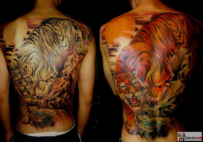 tiger tattoo design