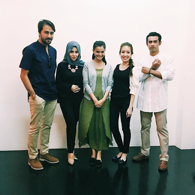 Bront Palarae, Aisya Hasnaa, Ezzaty Abdullah, Megan Tan dan Remy Ishak