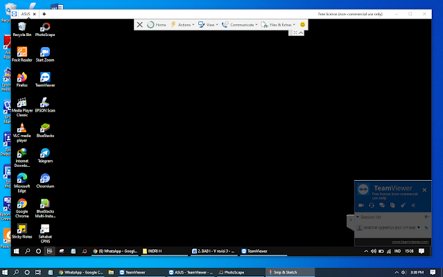 Cara Menggunakan TeamViewer Di PC (Personal Computer) Atau Laptop