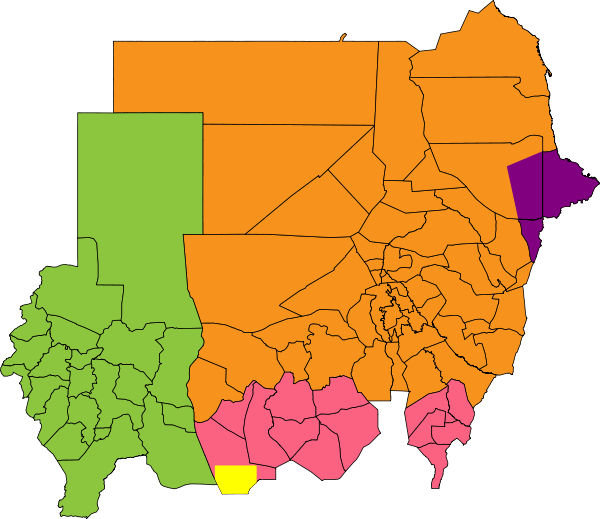 Pembagian wilayah administratif Sudan