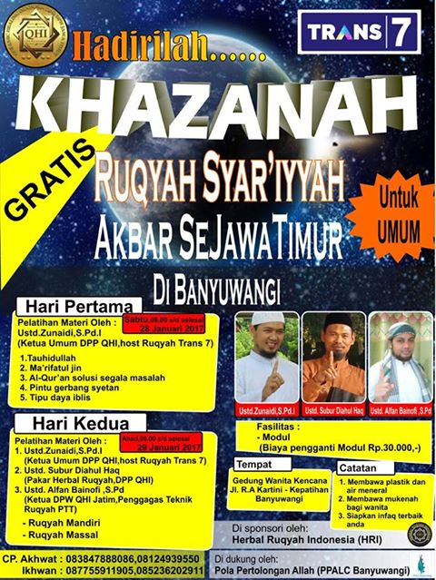 Ruqyah Akbar di Jawa Timur