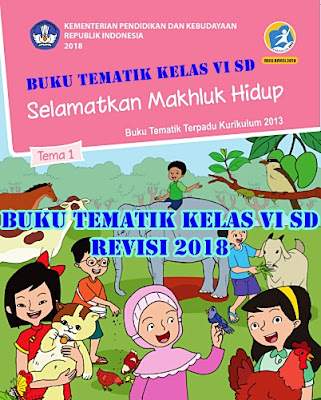 dirancang untuk menyebarkan kompetensi siswa dalam ranah pengetahuan Buku Tematik Kelas VI SD Revisi 2018