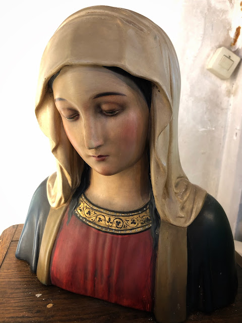 Madonna met lichtschakelaar, Heiligenbeeldenmuseum, Kranenburg