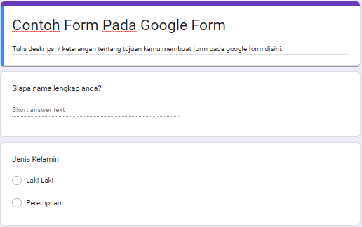 Cara Membuat Form Pendaftaran Dengan Google Form