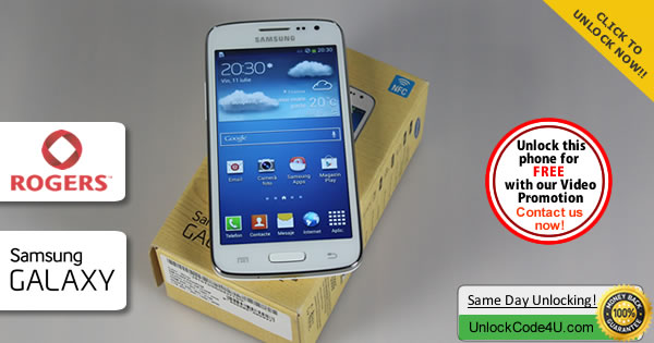 Factory Unlock Code Samsung Galaxy Core LTE from Rogers