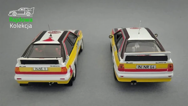 Trofeu vs. Altaya - Audi Quattro A2 1984