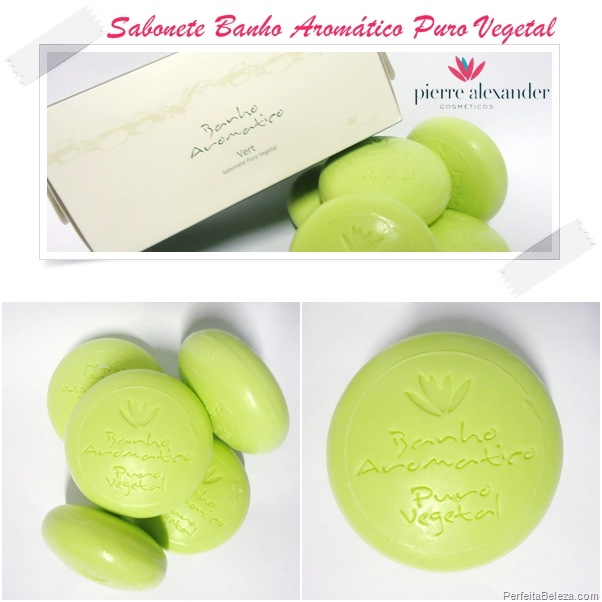 Sabonete Banho Aromático Puro Vegetal- Pierre alexander