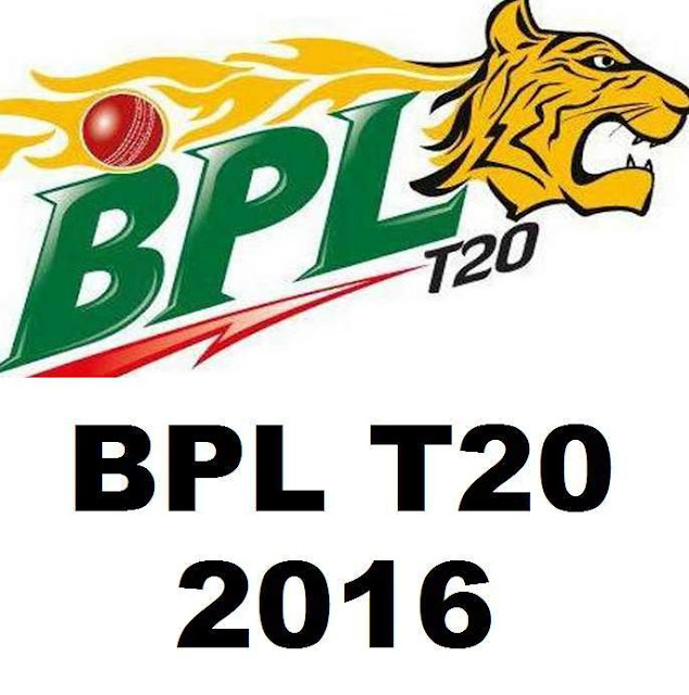 BPL 2016 Match Schedule