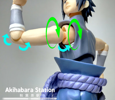 Figuras: Review del S.H.Figuarts "Uchiha Sasuke (vs Itachi)" de Tamashii Nations.