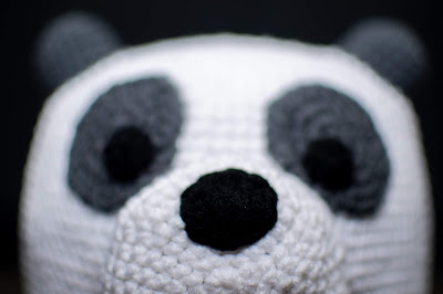 We Bare Bears Panda Hat - Free Crochet Pattern