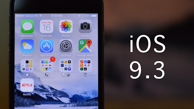  آبل تطلق تحديث جديد لحل مشكل الروابط على iOS 9.3