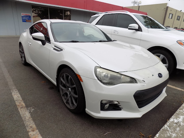 2013 Subaru BRZ- Before spot repair at Almost Everything Autobody