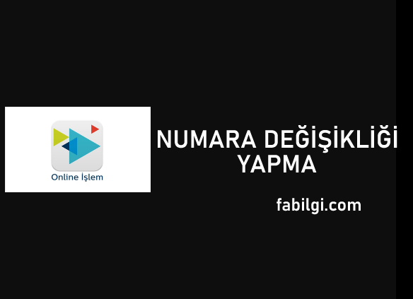 Uzaktan Uygulamayla Türk Telekom Numara Değişikliği Yapma