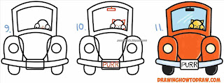 Toy car Easy Drawings